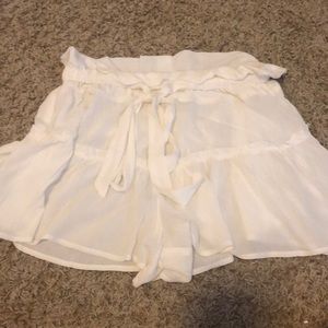 Blue life white shorts